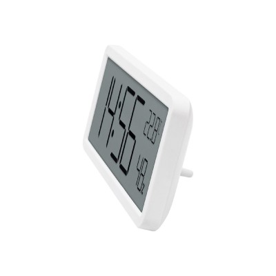 HOME HC18 páratartalom és hőmérséklet mérő ébresztőóra, prémium LCD kijelzővel, bútorra, falra helyezhető
